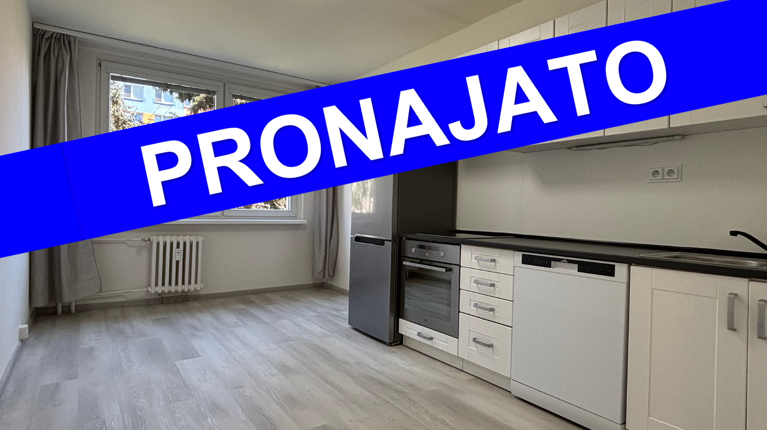 Pronájem 2+kk, 39 m2, ul. Bryksova, Praha - Černý Most