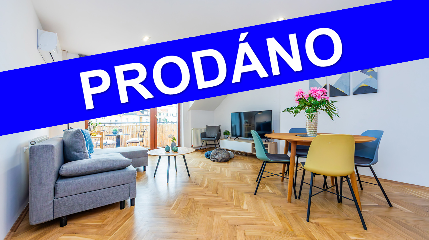Prodej bytu 3+kk s terasou, OV, Francouzská, Praha 2 - Vinohrady