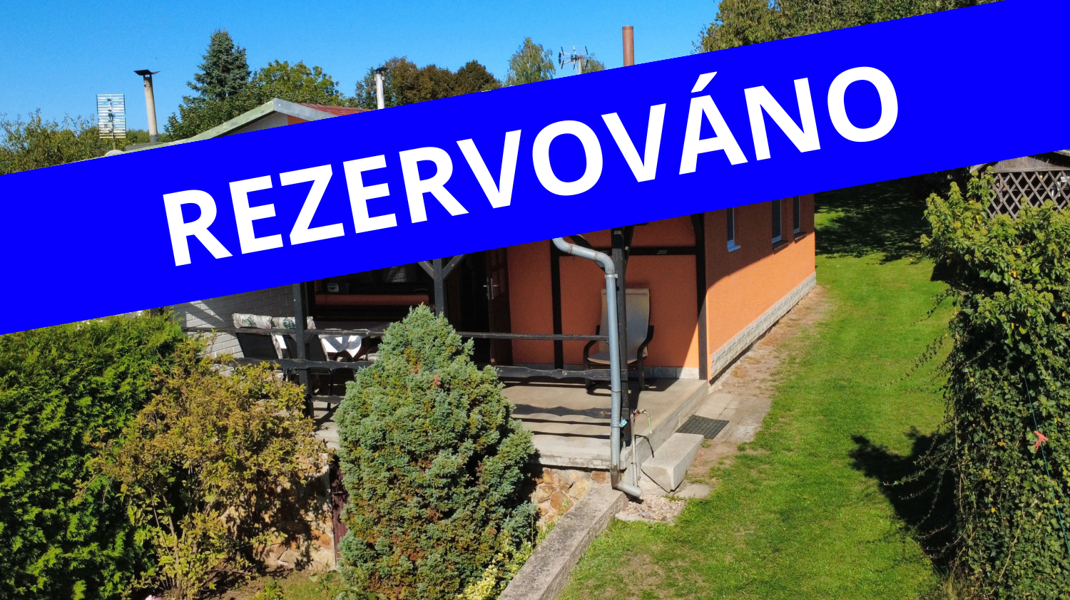 Prodej zděné chaty u řeky, Planá nad Lužnicí - 38 m2, pozemek 1280 m2