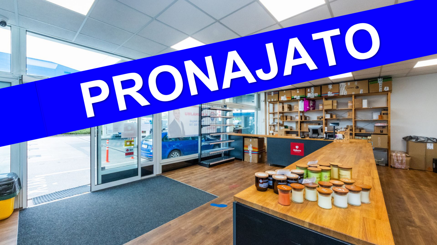 Obchodní prostor 65 m2 k pronájmu, Jeremiášova, Praha 5 - Stodůlky