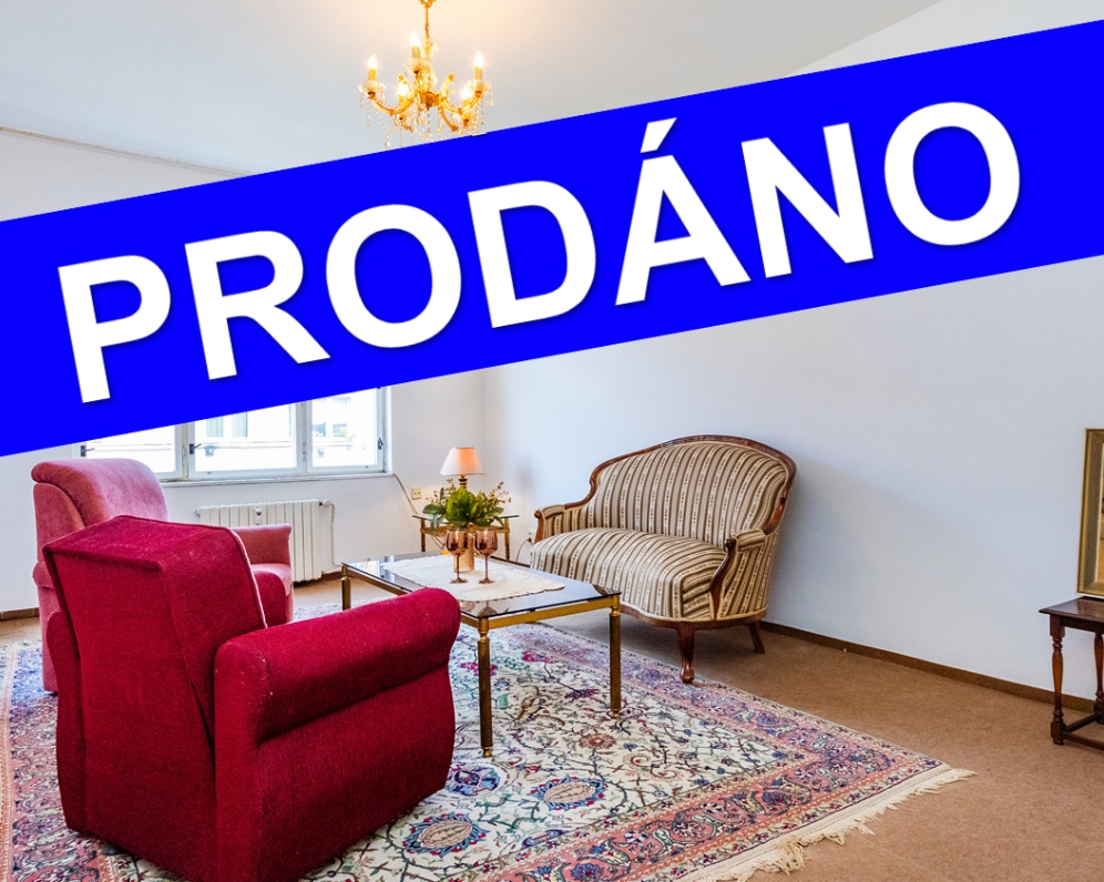 Prodej podkrovního bytu 4+kk s terasou, ul. Domažlická, Praha 3 - Žižkov